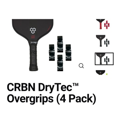 CRBN DRYTEC OVERGRIPS 4-PACK