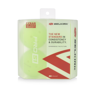 Selkirk 4 Count Pro S1 Pickleballs