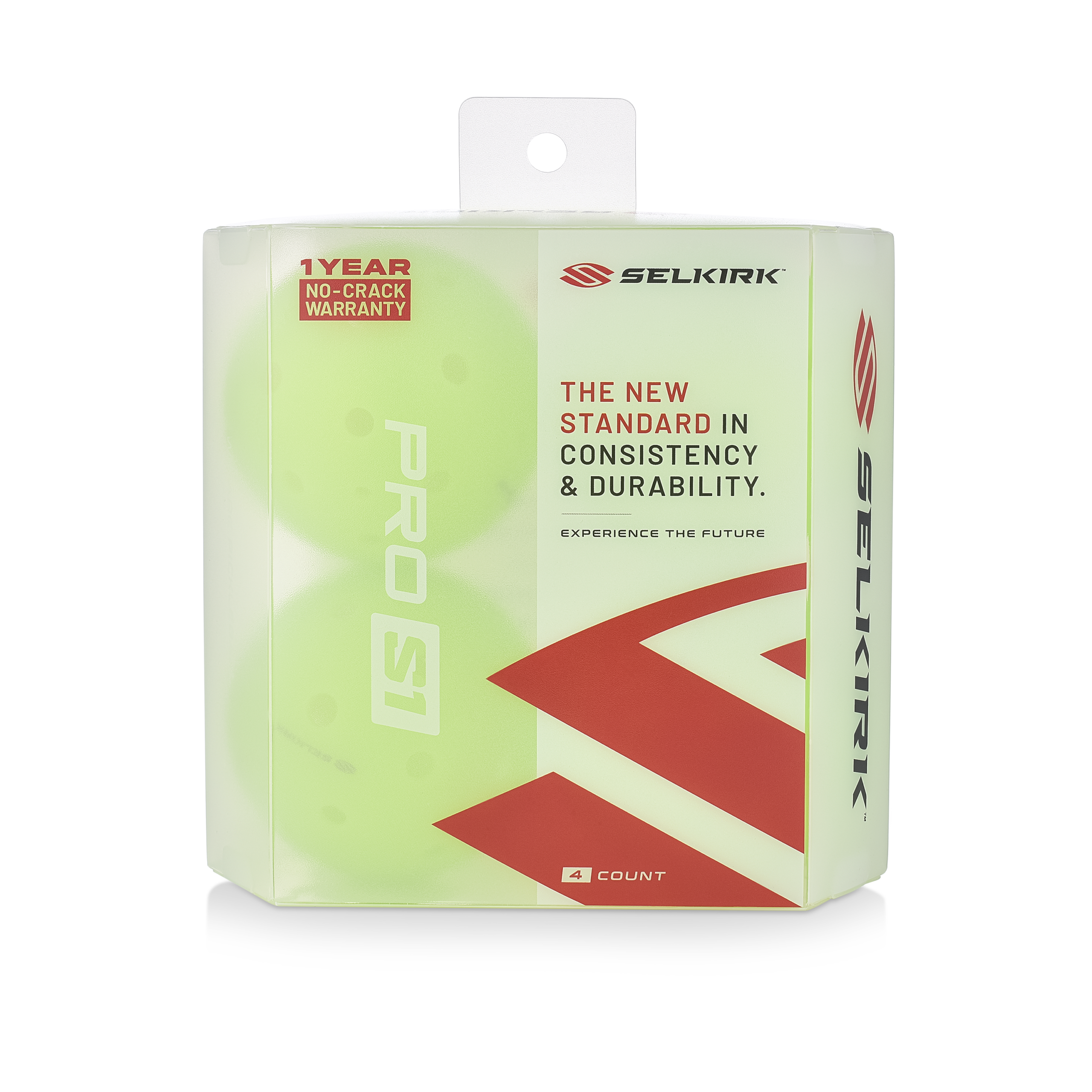 Selkirk 4 Count Pro S1 Pickleballs